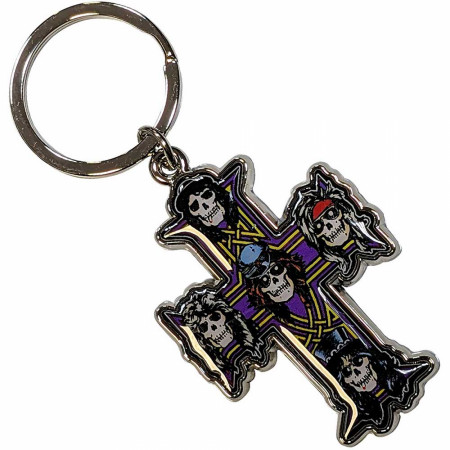 Guns N' Roses Appetite Cross Keychain - WearYourBeer